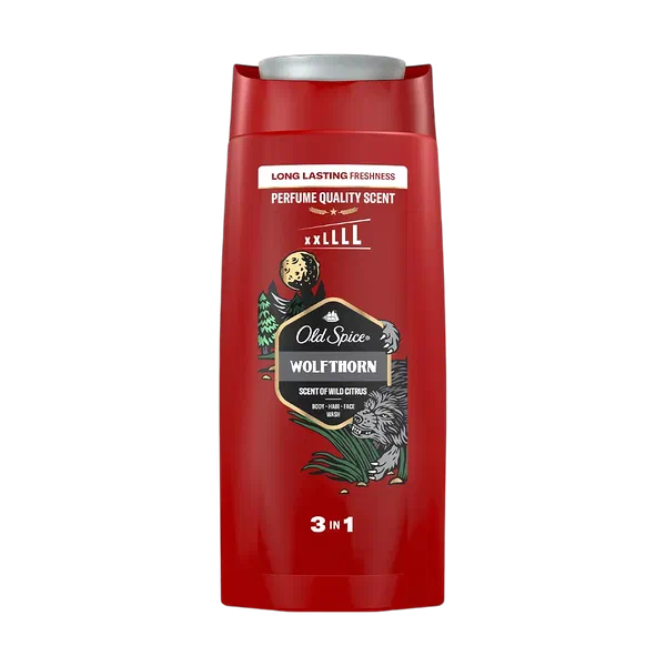 Old Spice душ гели+шампунь 2в1 Wolfthorn 675мл