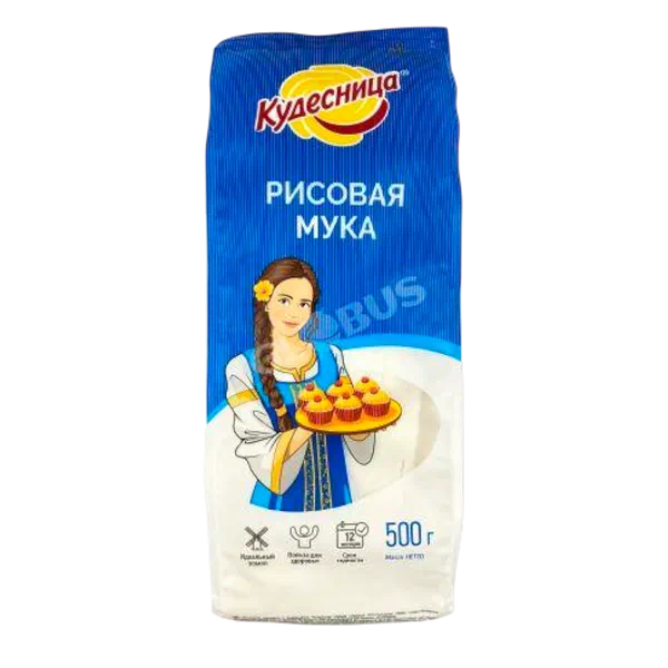 Мука Кудесница рисовая 500г