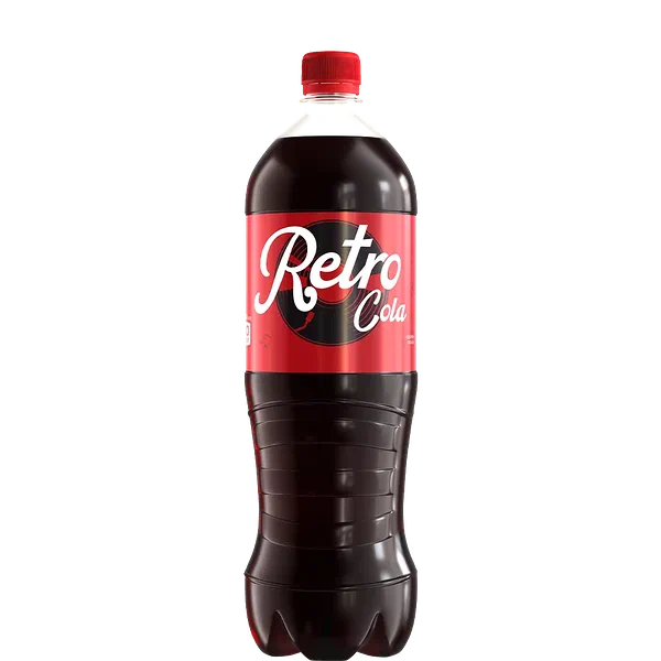 Напиток Retro Cola безалк газированный 0,9л п/б Кыргызстан 8
