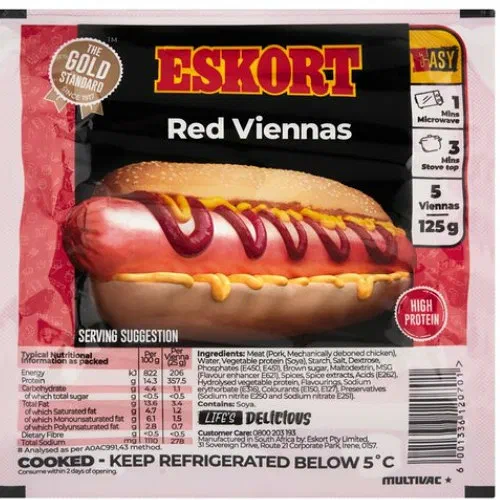 Eskort Viennas Red 125g