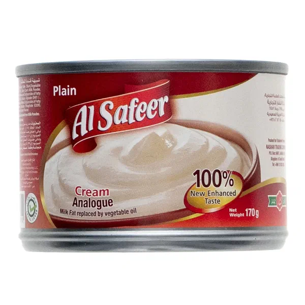 AL SAFEER TRADITIONAL PLAIN STERILIZED THICK CREAM 170G