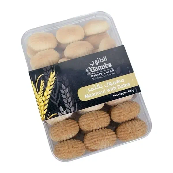 HB MAAMOUL WITH DATES 2X<12X32GM> - DOUBLE PACK DATE-FILLED COOKIES
