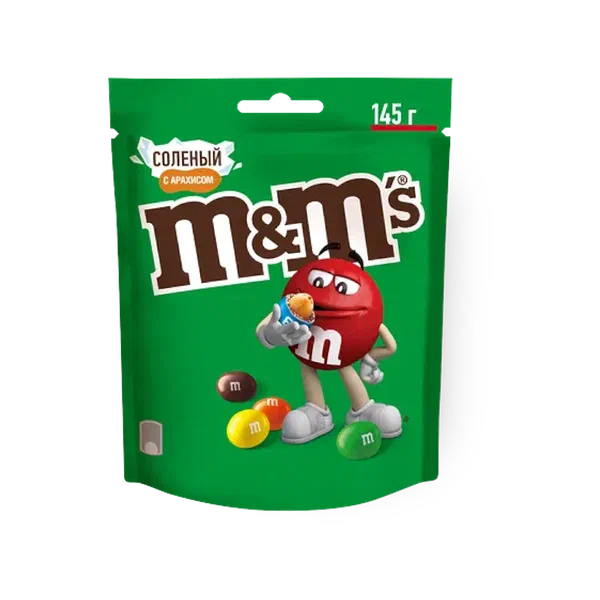 M&Ms туздалган жер жангак 145г
