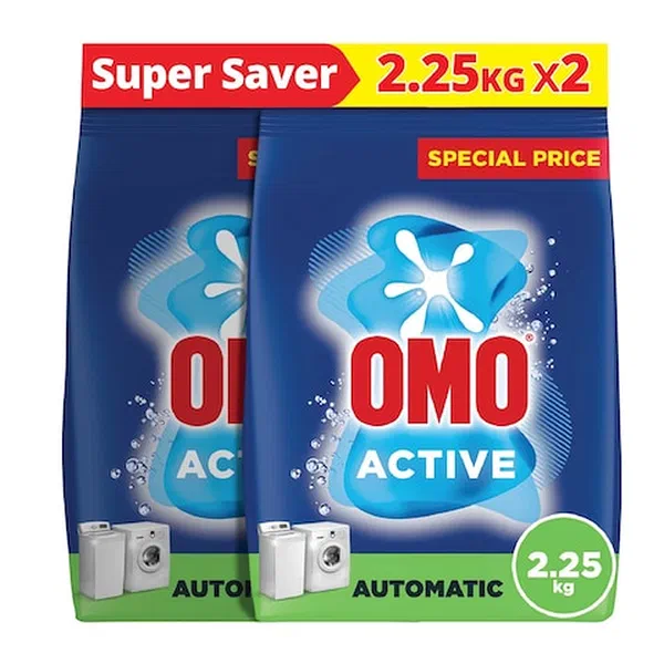 OMO AUTOMATIC ACTIVE CLEANING LAUNDRY POWDER 2.25KG