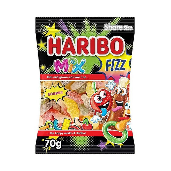 Haribo Fizz Mix 70g