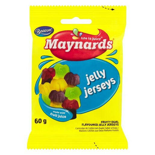 Maynards Fruit Jelly Jerseys 60g