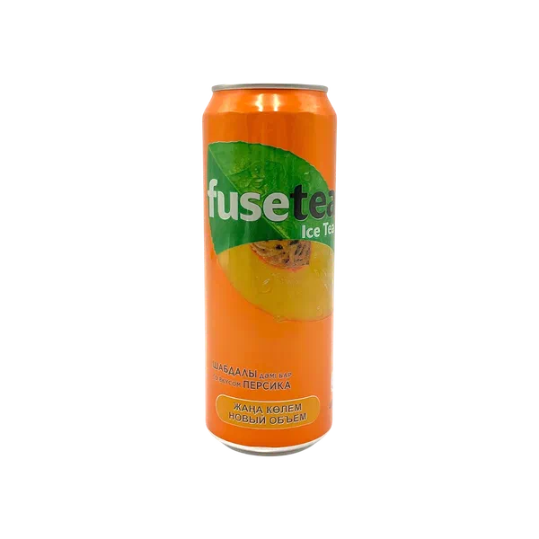 Напиток чай холод.Fuse Tea персик 0,45л ж/б ККББ Казахстан
