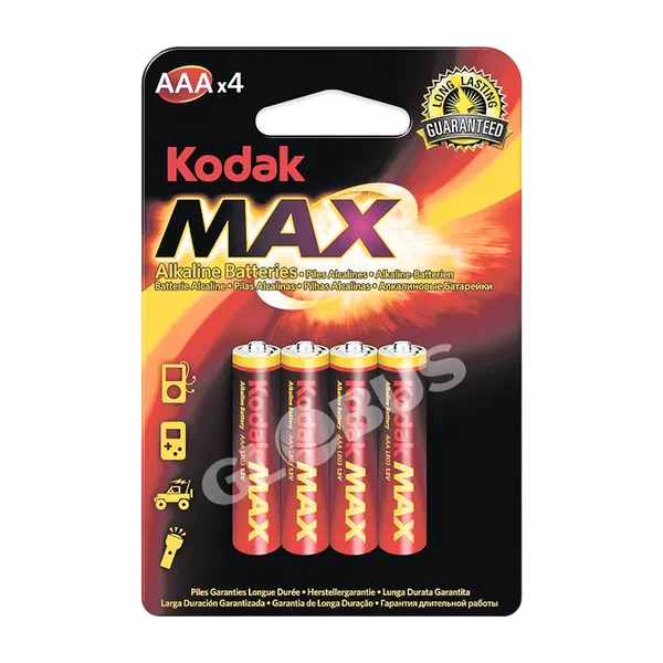 Kodak Мax AAA батарейкасы 4 д.  
