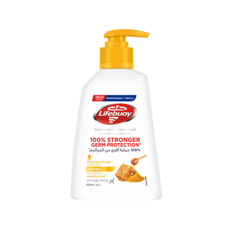 Lifebuoy Hand Wash Honey And Turmeric 200 Ml