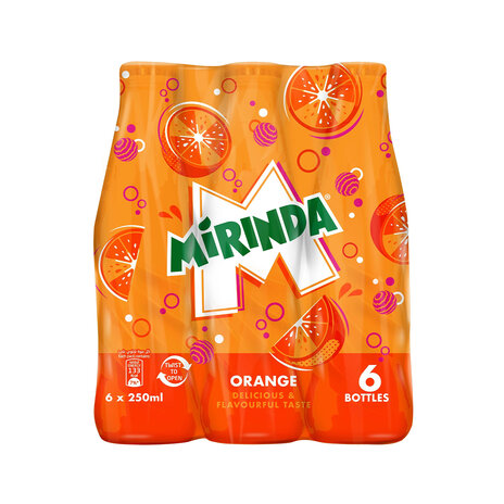 Mirinda Orange Glass (250 Ml X6)