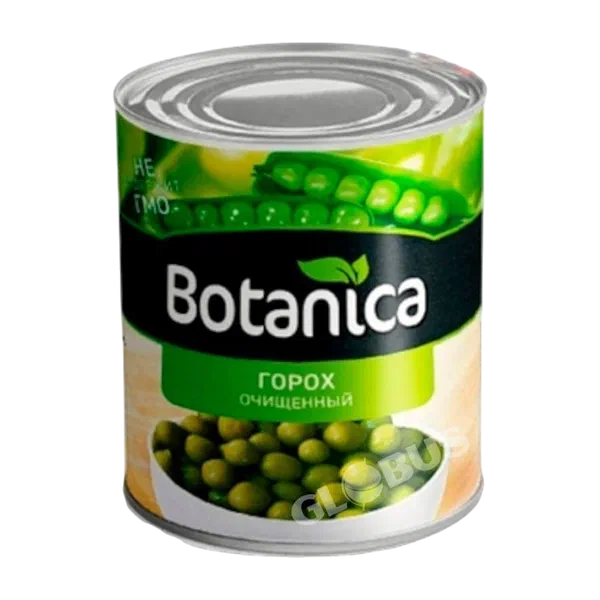 Горошек Botanica ГОСТ в/с конс. зел 425мл ж/б