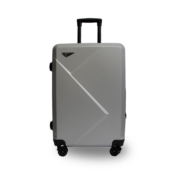 Jinpin Hard Luggage 20" Abs Silver Sx24-L18