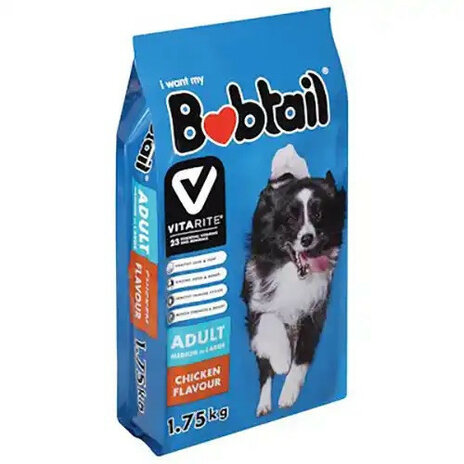 Bobtail Chicken Medium/Large Dog Food 1.75kg