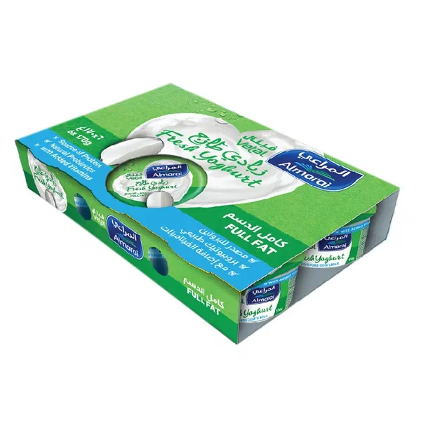 ALMARAI YOGHURT F/F. 6X170GM - FULL FAT YOGURT MULTIPACK
