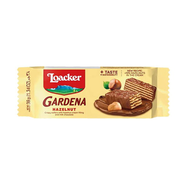 Loacker Gardena Hazelnut 38 Gm
