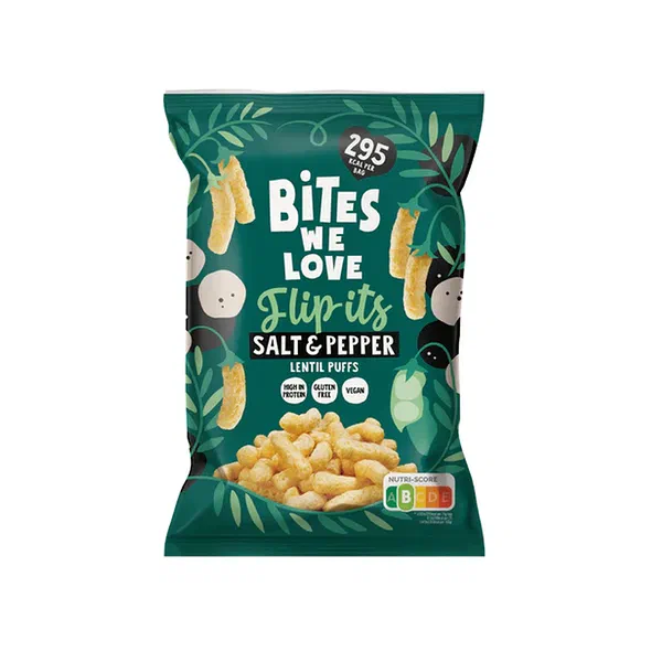 BITESWELOVE FLIP-ITS SALT AND PEPPER HEALTHY CORN PUFFS 75G