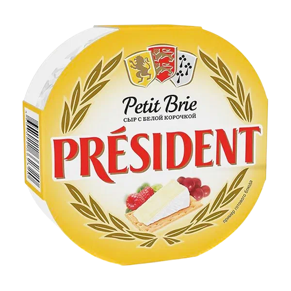 President Petit Brie сыры 60% 125г