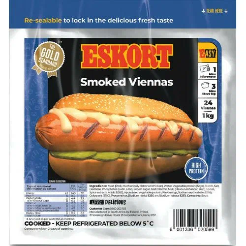 Eskort Viennas Smoked 125g