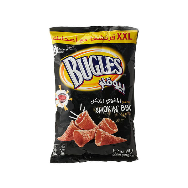 Bugles Corn Snack Xxl Bbq 195Gm