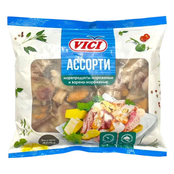 Ассорти из морепродуктов Vici Любо Есть 400г