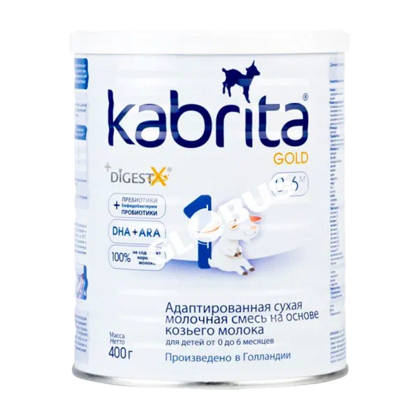 Смесь дет. Kabrita Gold 1 с рож.до 6мес. 400г ж/б