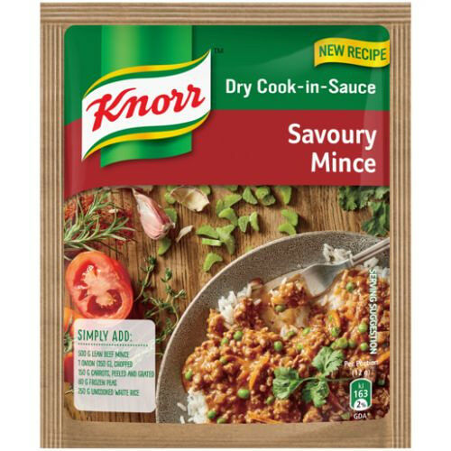 Knorr Cook In Sauce Savoury Mince 48g