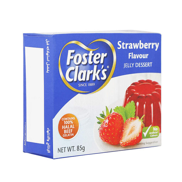 F.Clarks Gelatin Cherry 85 Gm