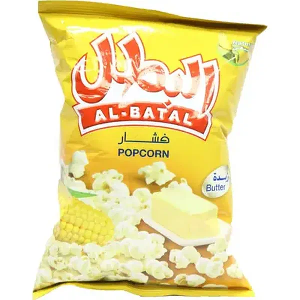 AL BATAL BUTTER FLAVORED SAVORY READY-TO-EAT POPCORN 23G