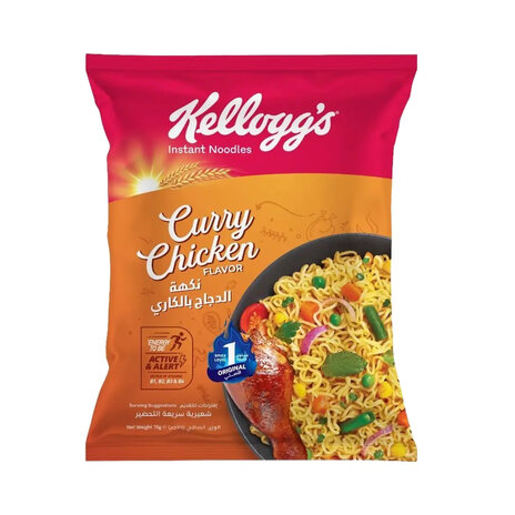 Kellogg'S Instant Noodles Curry Chicken Flvor 75Gm