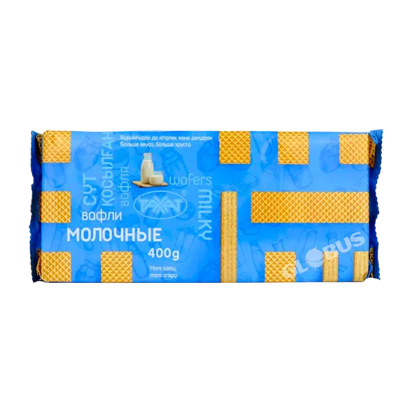 Вафли Рахат молочные 400г