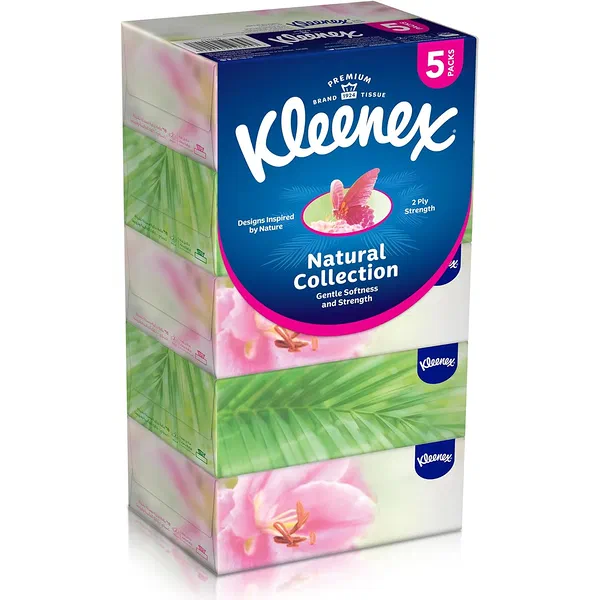 KLEENEX ORIGINAL FACIAL TISSUES SOFT CARE 5+1 FREE VALUE PACK
