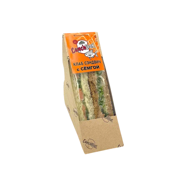 Клаб сэндвич LunchBox семга менен 145г