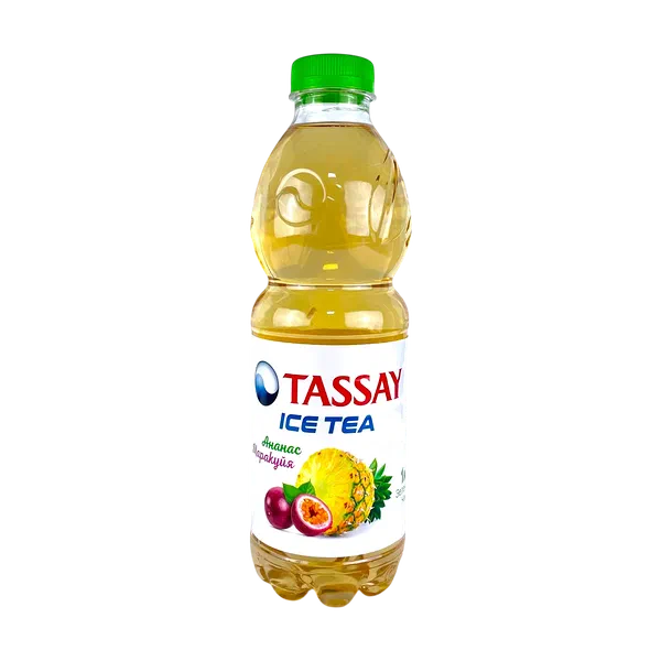 Tassay Ice Tea ананас/маракуйя муздак кок чайы 1л