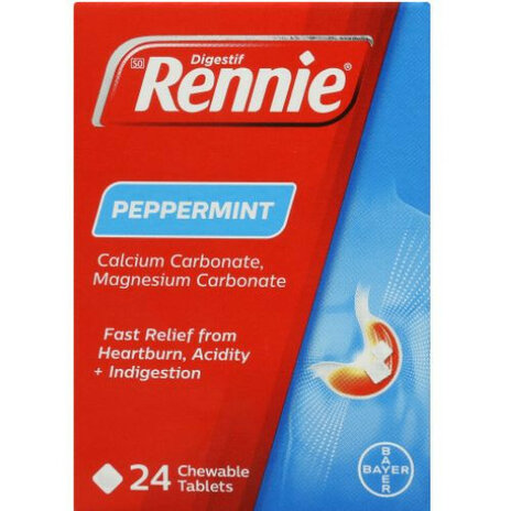 Rennies Peppermint 24s