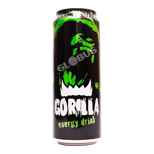 Gorilla кубаттуу алкоголсуз суусундугу 0,45л ж/б