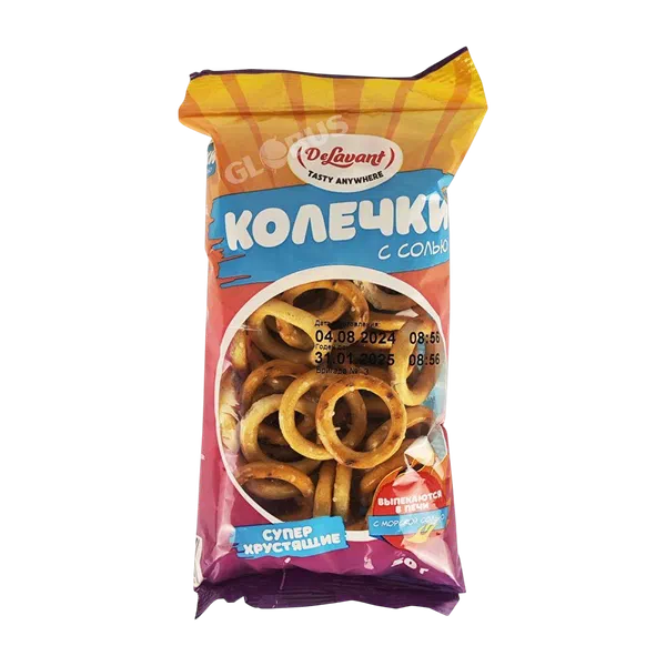 Сушки Колечки золотые соленые 50г