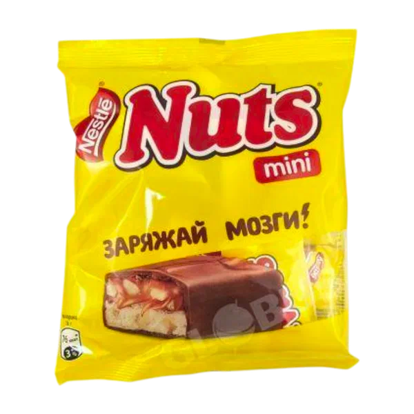 Батончик Nestle Nuts фунд/арахис 148г