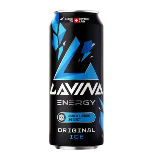 Напиток энергетический Lavina Can Original reg безалк. 0,45л ж/б RG Brands Казахстан 12
