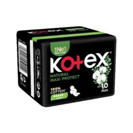 Kotex Natural Maxi Protect Super 10Pads
