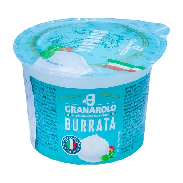 GRANAROLO PREMIUM ITALIAN BURRATA CHEESE WITH CREAMY HEART 125G