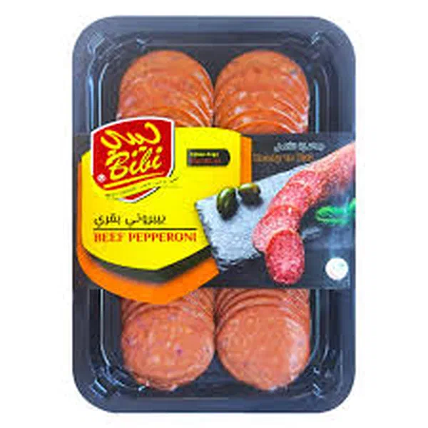 BIBI READY-TO-EAT BEEF PEPPERONI SAVORY DELI SLICES 200G