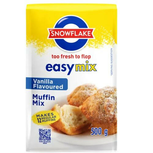 Snowflake Easymix Vanilla Muffin 500g