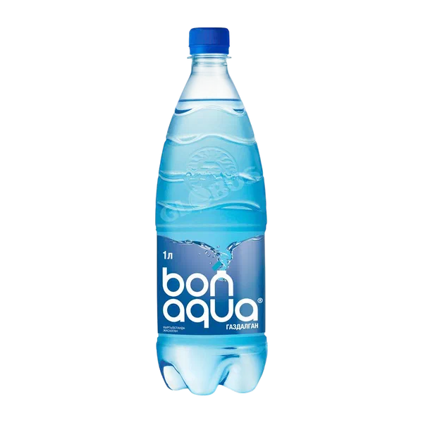 Вода Coca Сola Bonaqua стол. газ 1л п/б ККББ Кыргызстан 12