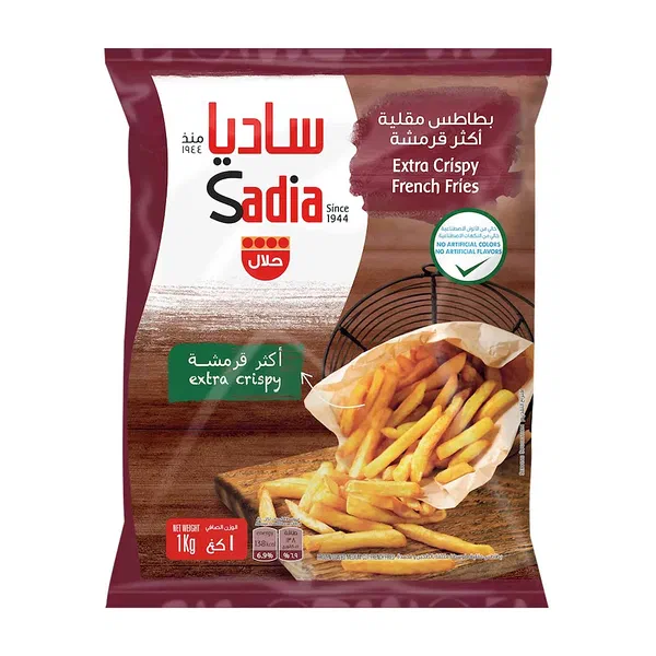 SADIA 9/9 EXTRA CRISPY TRADITIONAL FRENCH FRIES 1KG