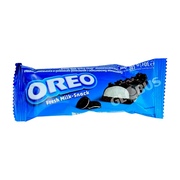 Батончик Oreo Fresh Milk Snack биск. с кус. печенья 30% 30г