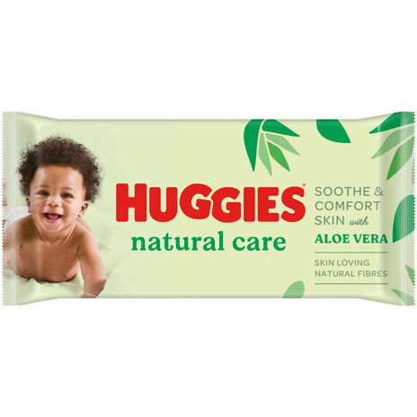 Huggies Natural Care Wipes 56's