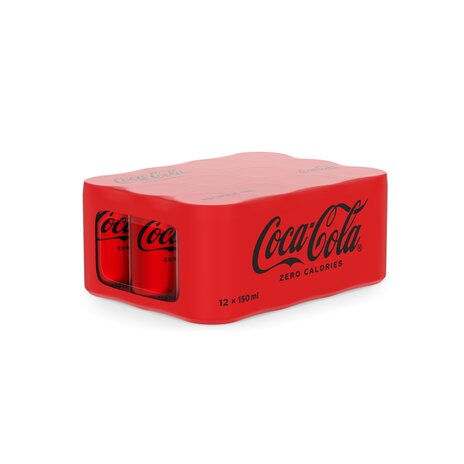 Coca Cola Zero Can 150 Ml X12
