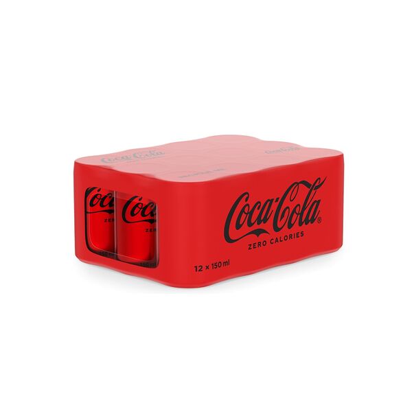 Coca Cola Zero Can 150 Ml X12