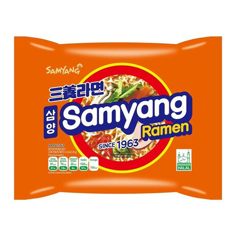 Samyang Ramen Noodle Soup 120g