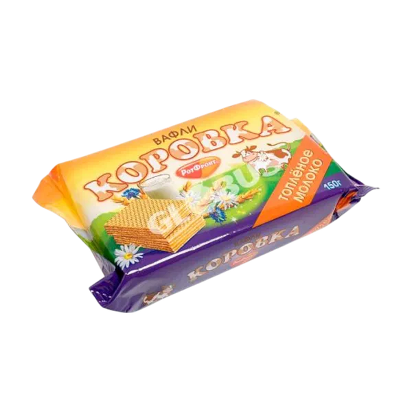 Вафли РотФронт Коровка топл. мол. 150г ОК